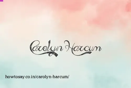 Carolyn Harcum