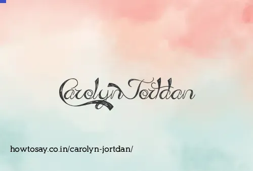 Carolyn Jortdan