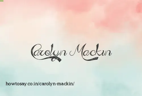 Carolyn Mackin