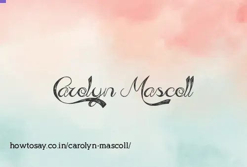 Carolyn Mascoll