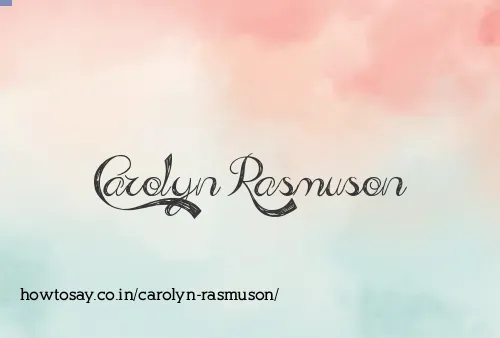 Carolyn Rasmuson