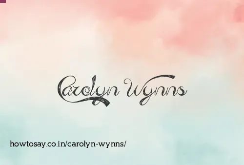 Carolyn Wynns