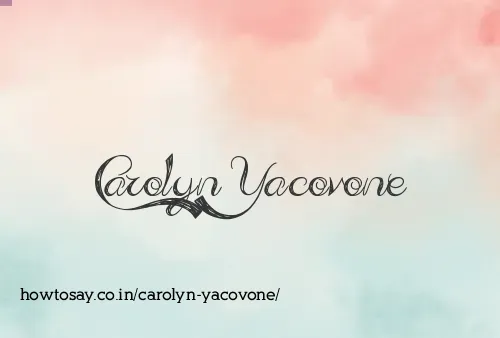 Carolyn Yacovone