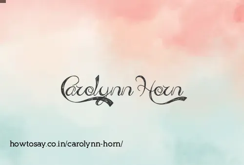 Carolynn Horn