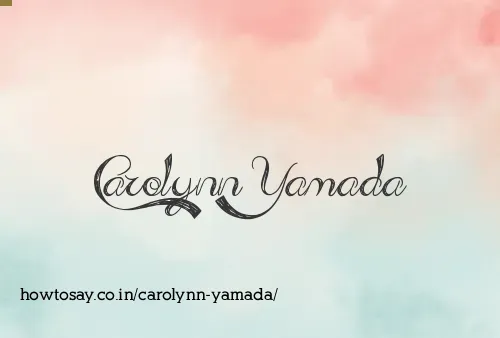 Carolynn Yamada