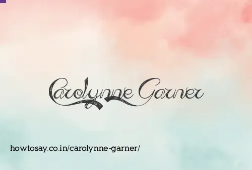 Carolynne Garner
