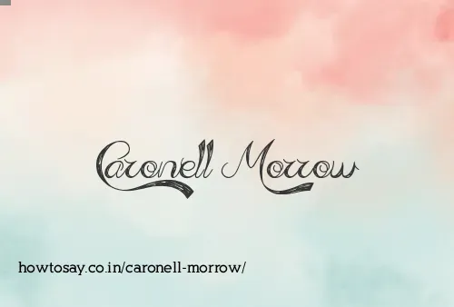 Caronell Morrow