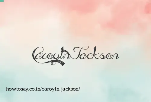 Caroyln Jackson