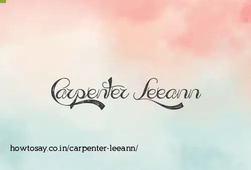 Carpenter Leeann