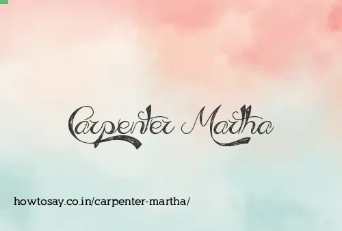 Carpenter Martha