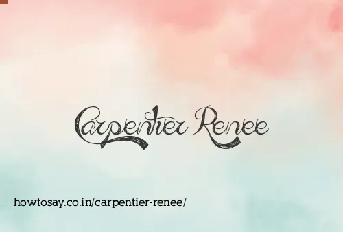 Carpentier Renee