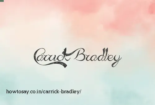 Carrick Bradley
