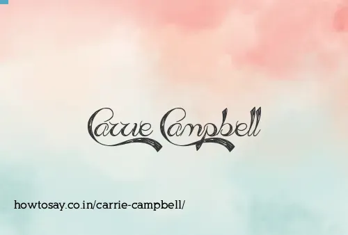 Carrie Campbell