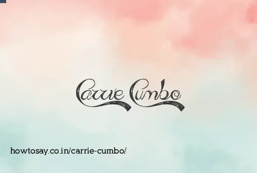 Carrie Cumbo