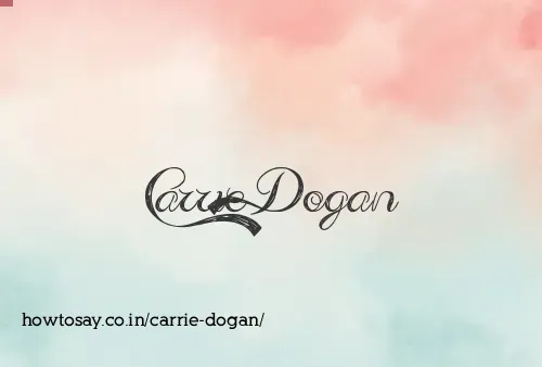 Carrie Dogan