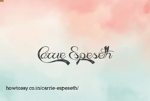 Carrie Espeseth