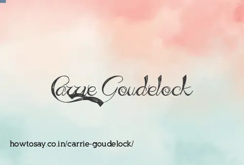 Carrie Goudelock
