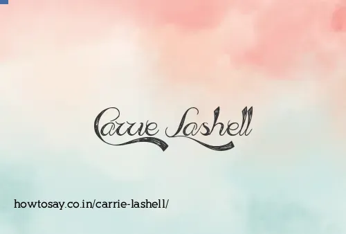 Carrie Lashell