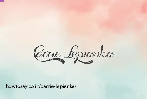Carrie Lepianka