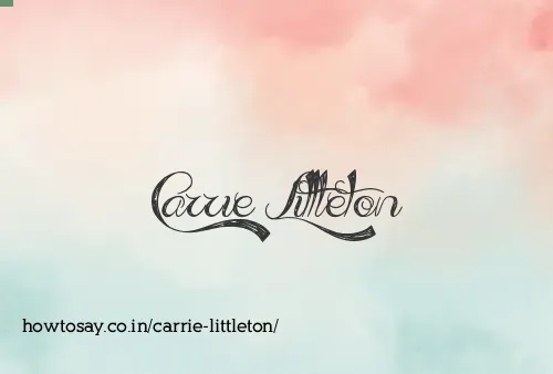 Carrie Littleton