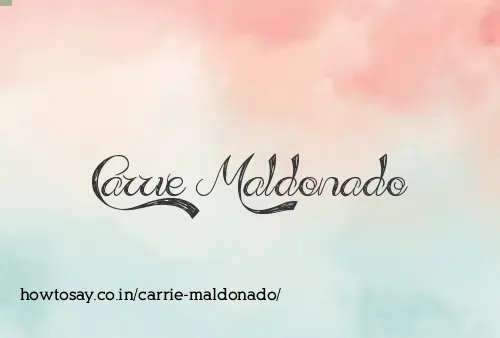 Carrie Maldonado