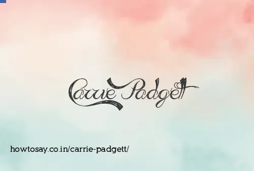 Carrie Padgett