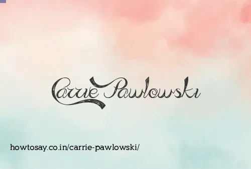 Carrie Pawlowski