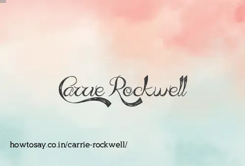 Carrie Rockwell
