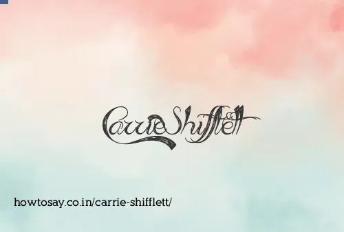 Carrie Shifflett