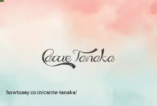 Carrie Tanaka