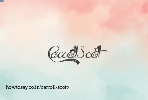 Carroll Scott