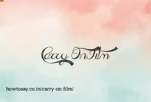 Carry On Film