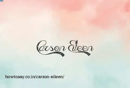 Carson Eileen