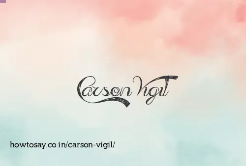 Carson Vigil