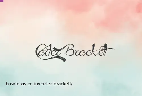 Carter Brackett
