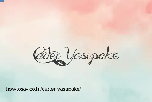 Carter Yasupake