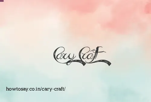 Cary Craft