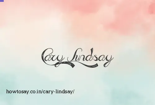 Cary Lindsay