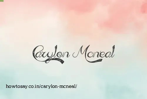 Carylon Mcneal