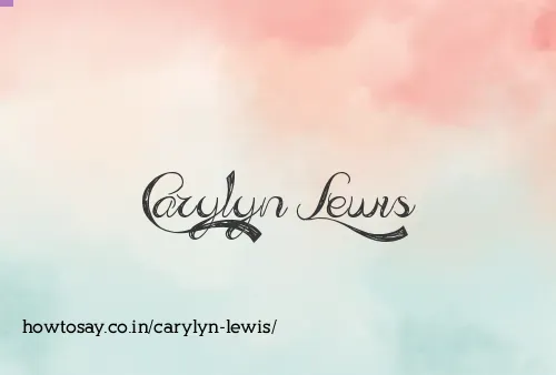 Carylyn Lewis