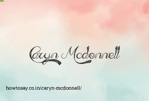 Caryn Mcdonnell