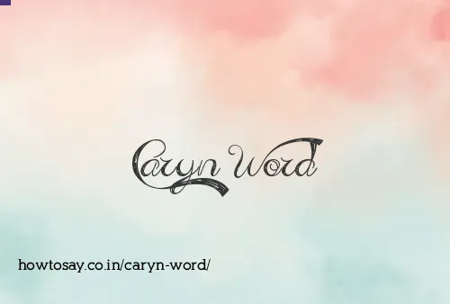 Caryn Word