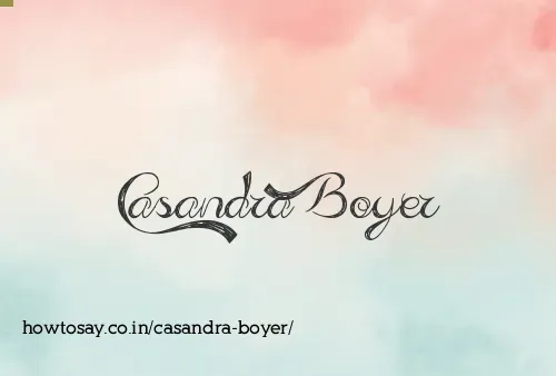 Casandra Boyer