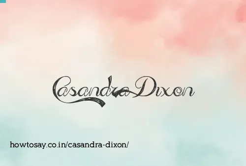 Casandra Dixon