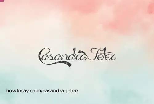 Casandra Jeter