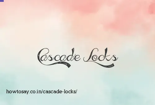 Cascade Locks