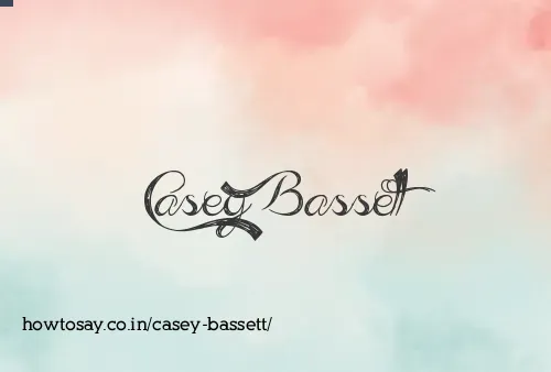 Casey Bassett