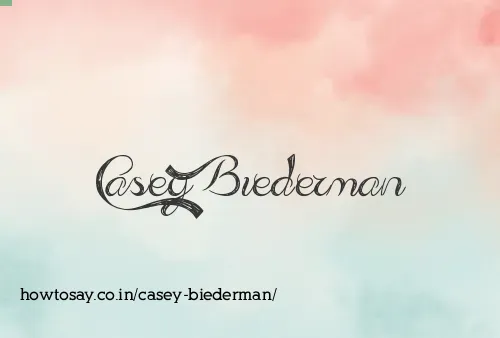 Casey Biederman