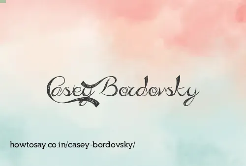Casey Bordovsky