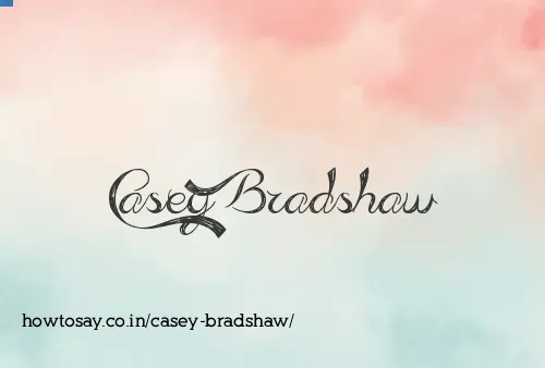 Casey Bradshaw